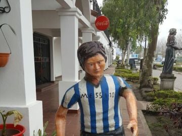 La polémica estatua a Messi