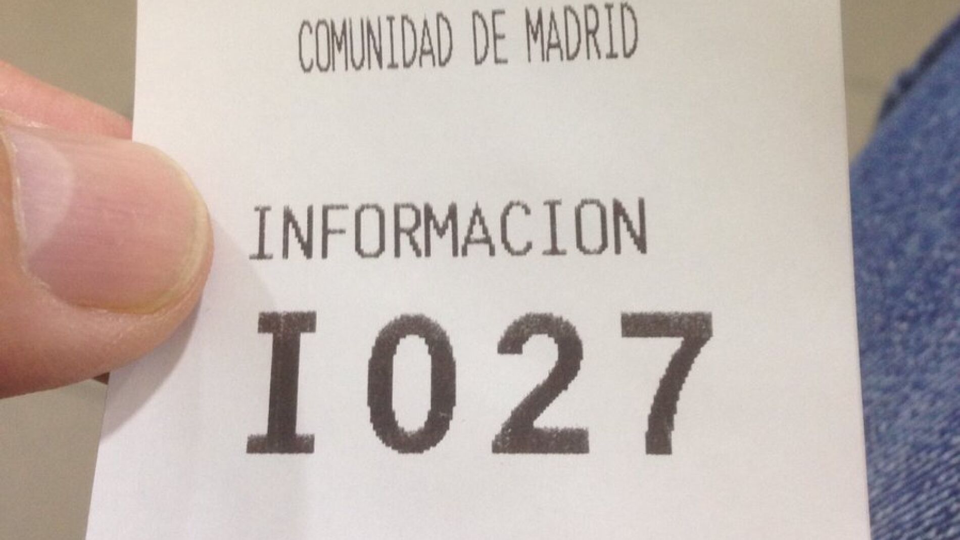 Ticket para el paro de Cayo Lara