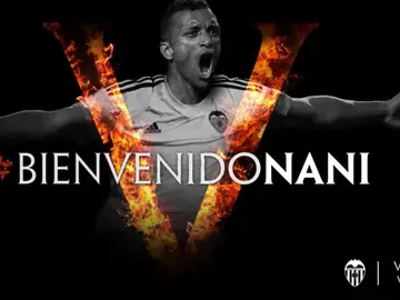 Nani, nuevo jugador del Valencia Nani, nuevo jugador del Valencia