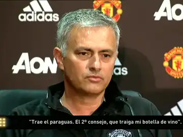 Mourinho en su presentación en el United Mourinho en su presentación en el United