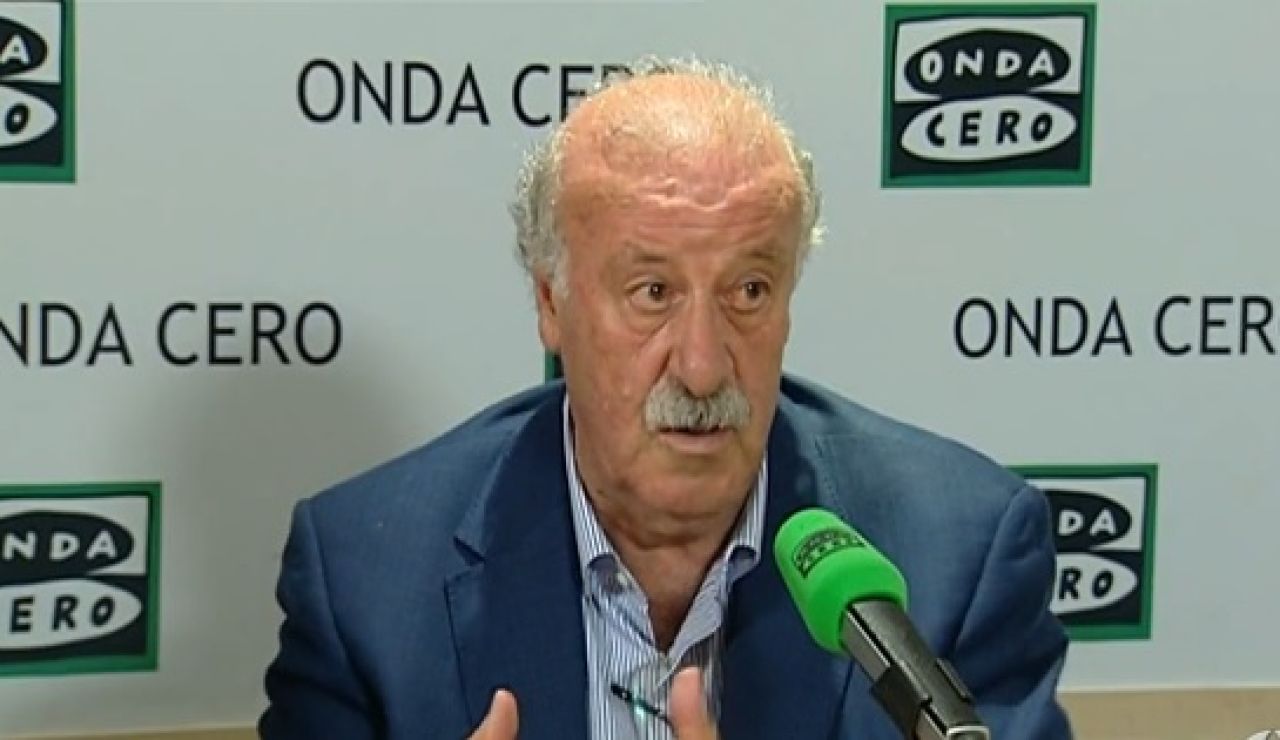 Vicente del Bosque, en 'Al Primer Toque' Vicente del Bosque, en 'Al Primer Toque'