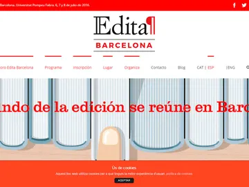 Primer Foro Edita Barcelona Primer Foro Edita Barcelona