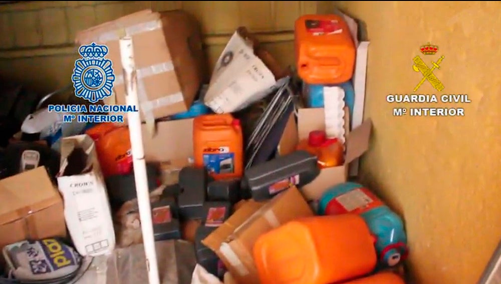 Estado de la habitación en la que permanecía encerrado el joven.