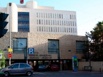 El hospital donde fue intervenida El hospital donde fue intervenida
