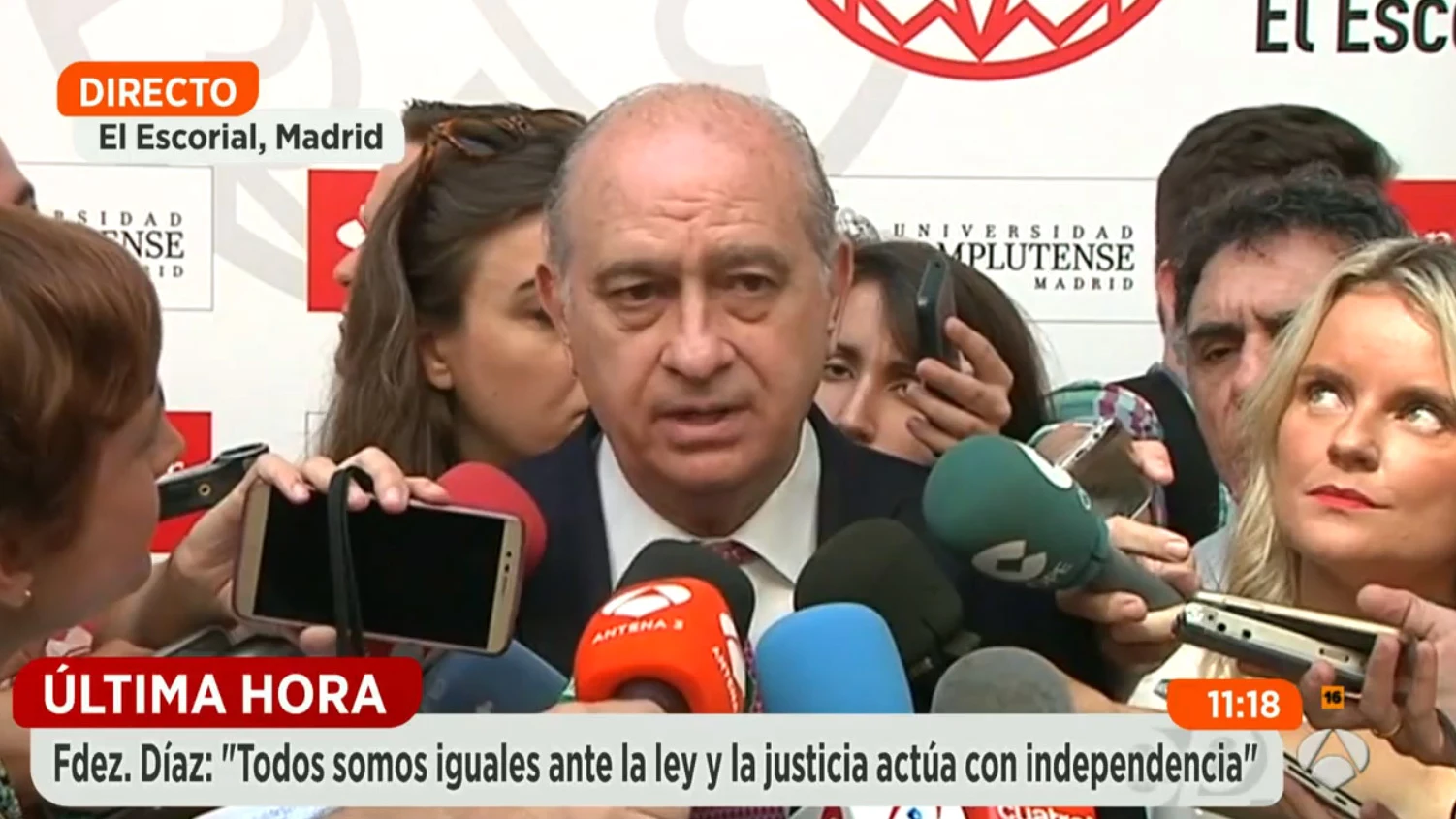 Jorge Fernández Díaz Ministro del interior