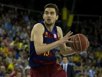 Satoransky, en un partido con el Barcelona Satoransky, en un partido con el Barcelona