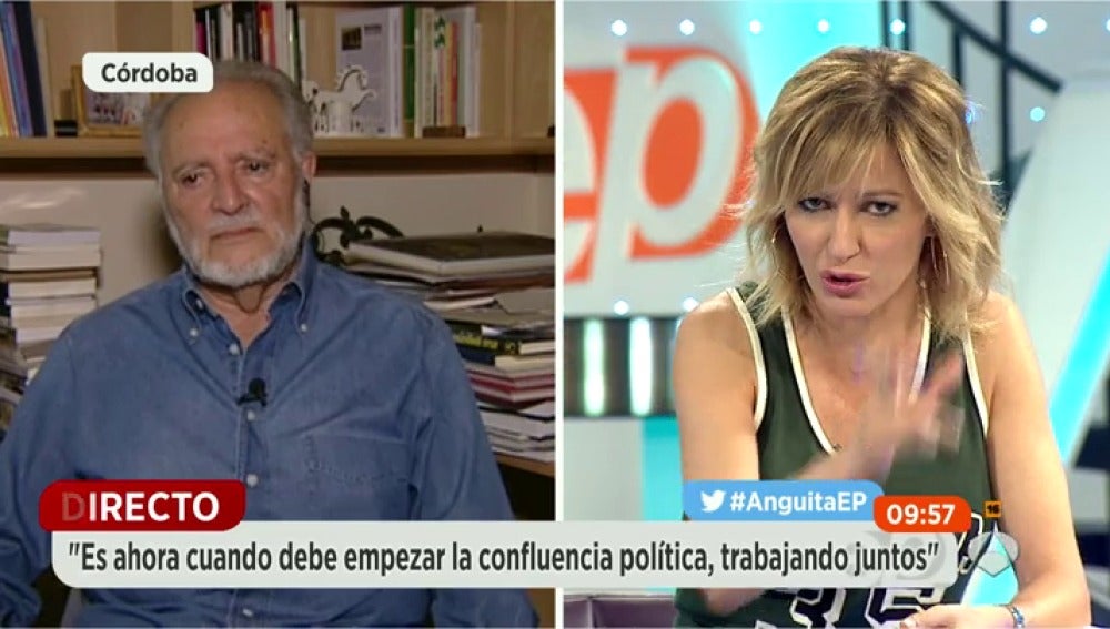 Frame 364.328447 de:  Anguita: "PP y PSOE comparten muchos conceptos y sería lógico que en estos momentos formaran coalición"