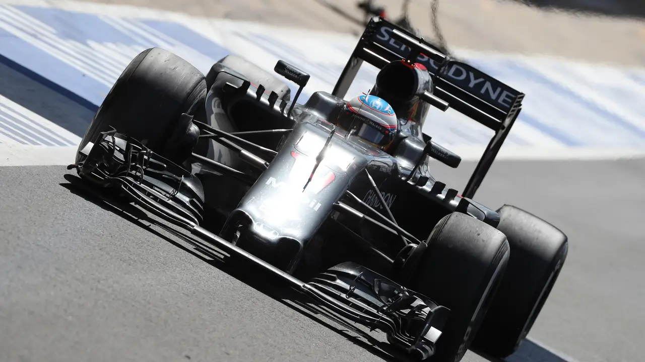 Fernando Alonso, en Silverstone