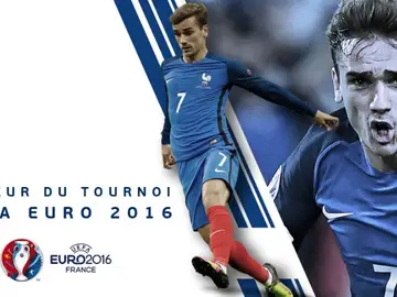 Griezmann, mejor jugador de la Eurocopa Griezmann, mejor jugador de la Eurocopa