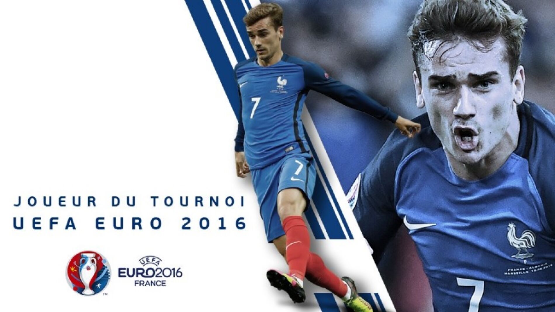 Griezmann, mejor jugador de la Eurocopa