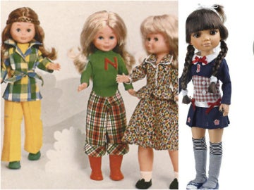 La muñeca Nancy en 1968 y en la actualidad