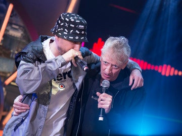 Enrique San Francisco canta un tema de rap junto a Pablo Motos en 'El Hormiguero 3.0'