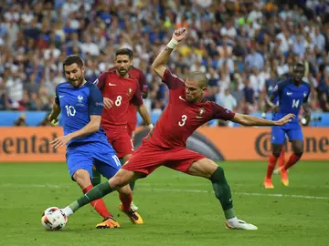 Pepe, mejor jugador de la final de la Eurocopa Pepe, mejor jugador de la final de la Eurocopa