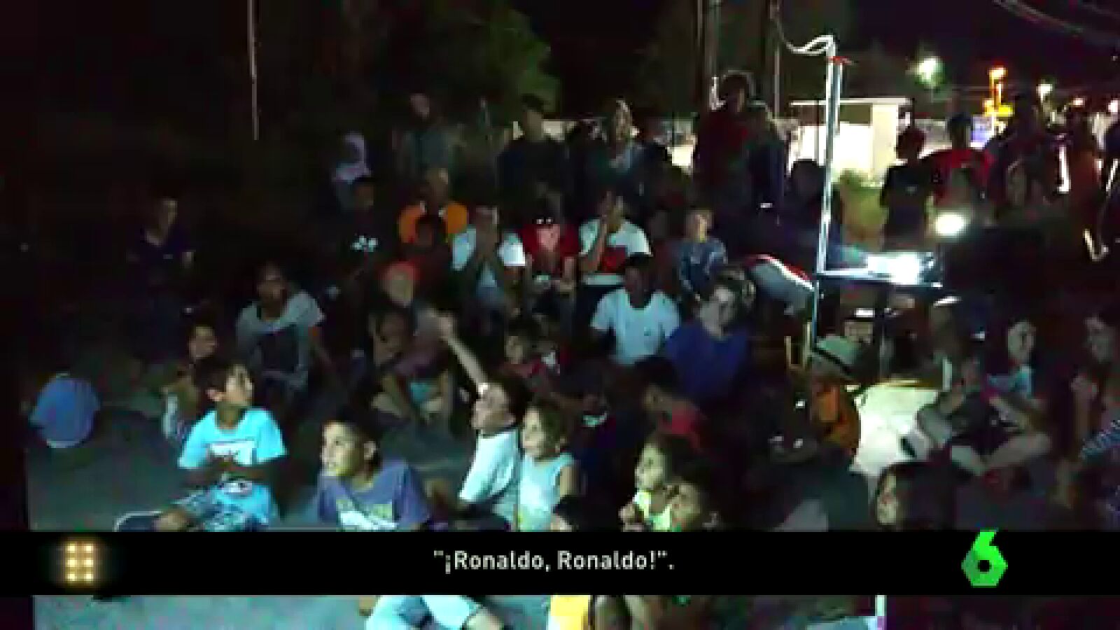 Así se vivió la final de la Eurocopa en un campo de refugiados