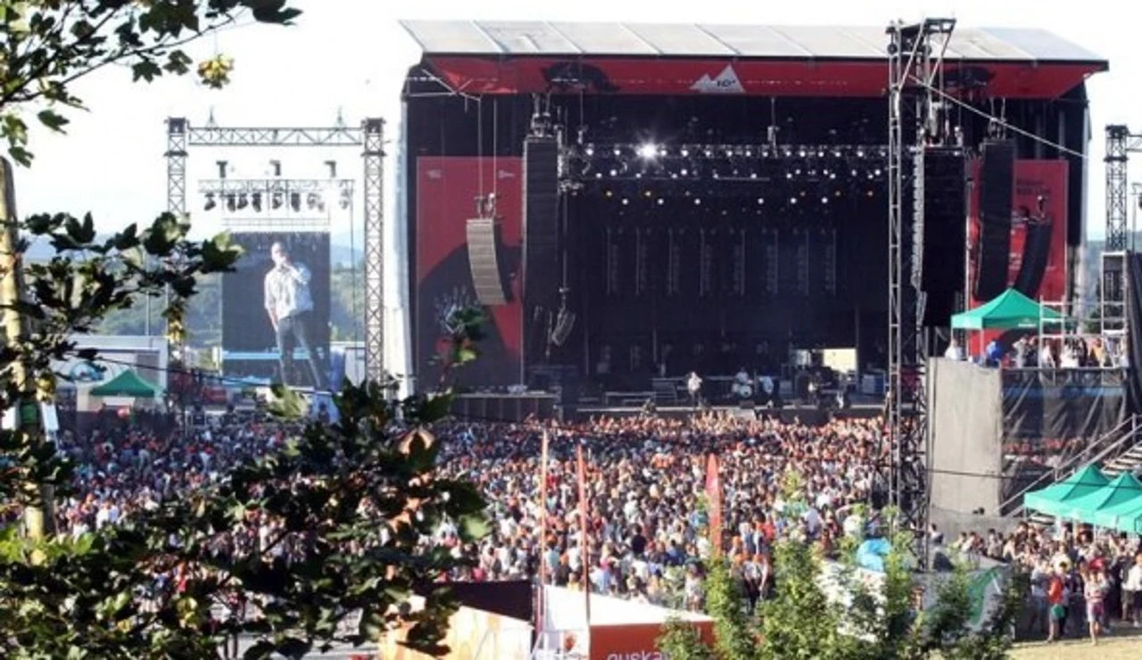 El escenario del Bilbao BBK Live 2016