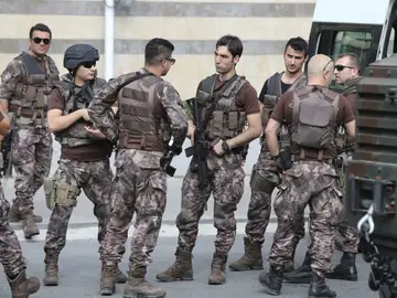 Miembros de las fuerzas especiales turcas Miembros de las fuerzas especiales turcas