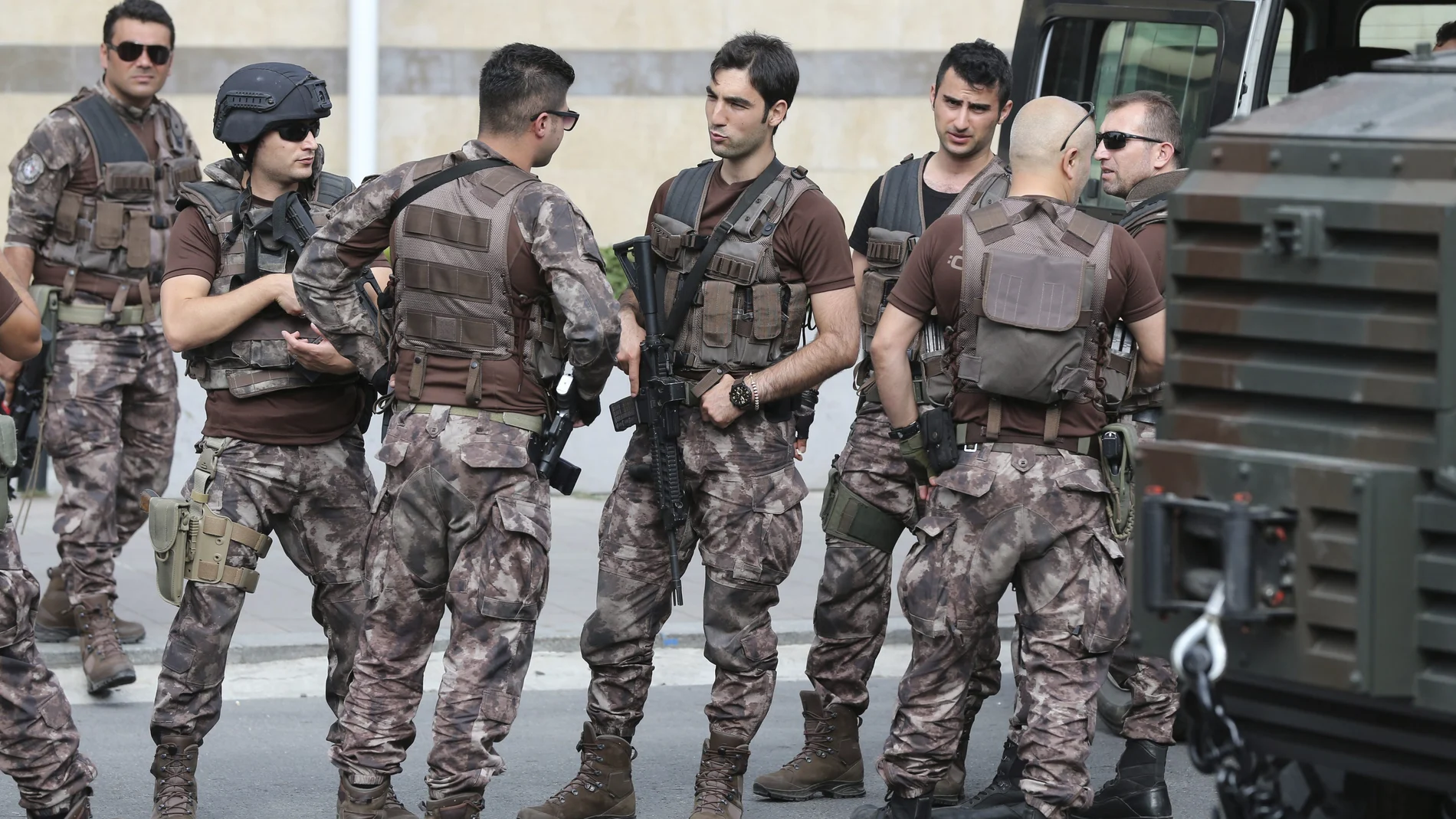 Miembros de las fuerzas especiales turcas Miembros de las fuerzas especiales turcas