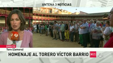 Homenaje en Toro al torero fallecido Víctor Barrio