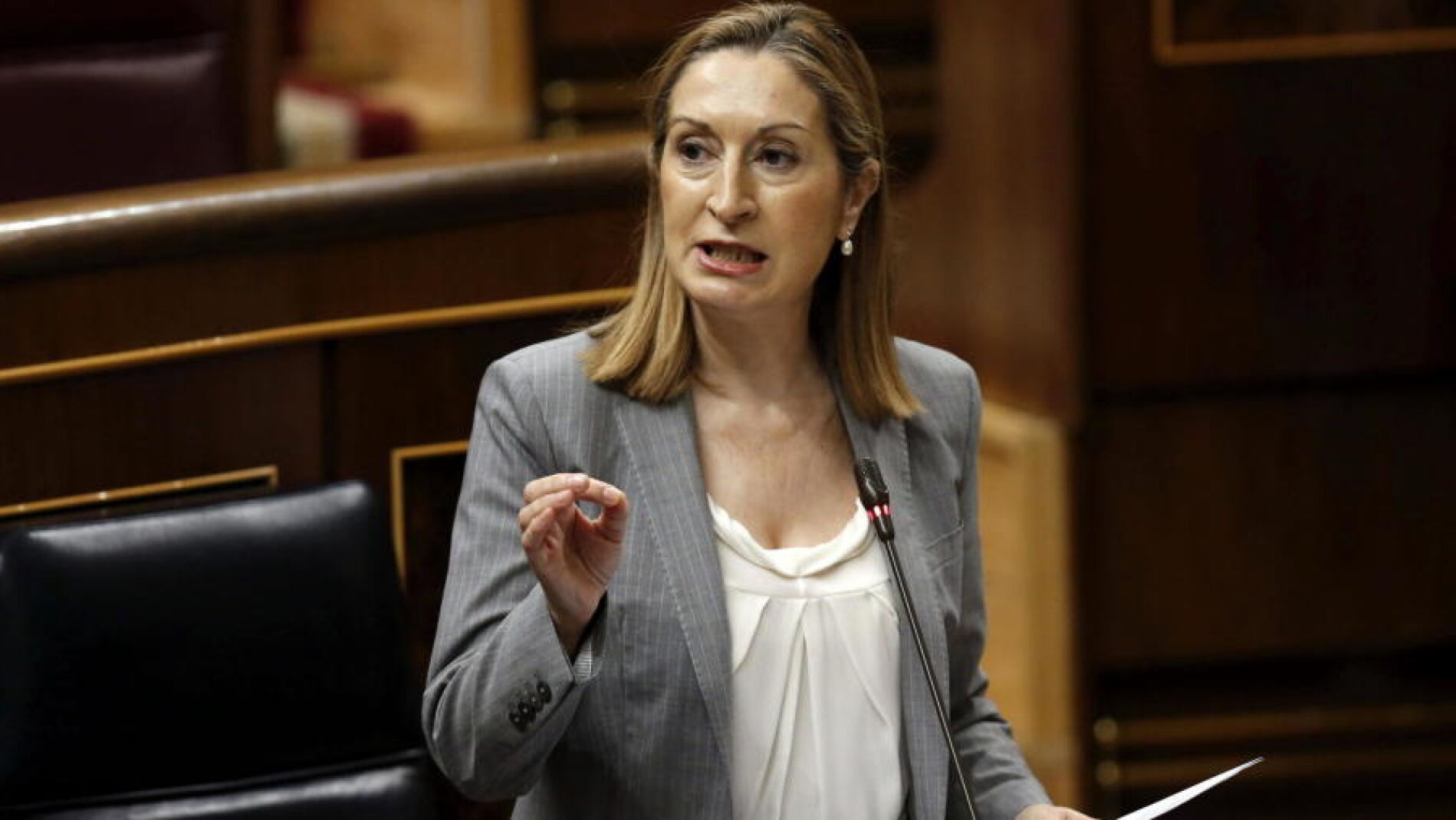 La ministra de Fomento, Ana Pastor