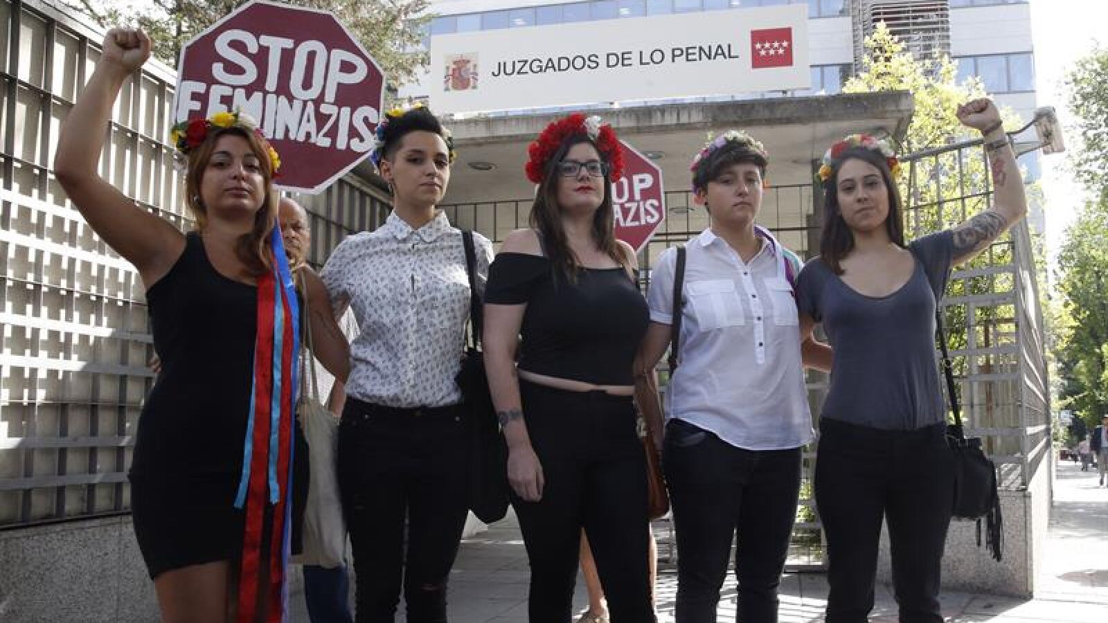 Femen asegura que irrumpió en la manifestación contra el aborto de forma pacífica