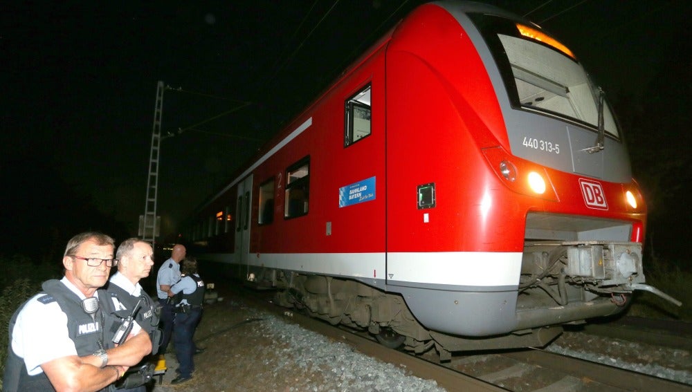 Agresión tren Alemania