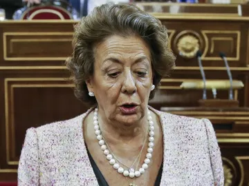 Rita Barberá en el Senado Rita Barberá en el Senado