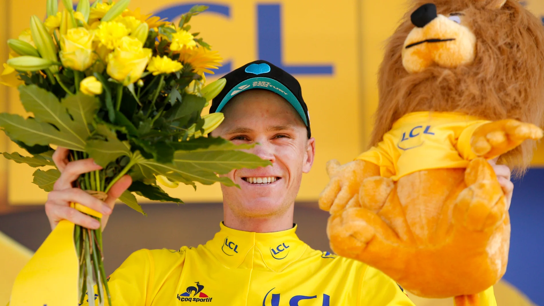 Froome, un día más como maillot amarillo del Tour de Francia Froome, un día más como maillot amarillo del Tour de Francia