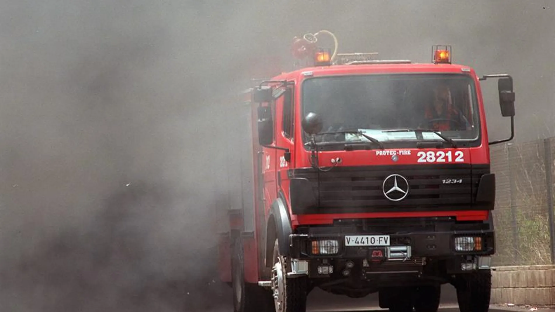 Incendio en una fábrica de productos químicos Incendio en una fábrica de productos químicos