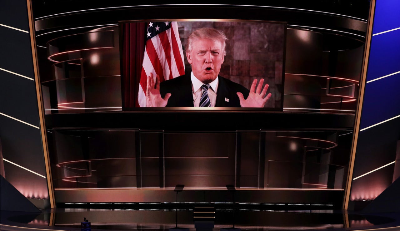 Donald Trump, tras ser nominado candidato republicano Donald Trump, tras ser nominado candidato republicano