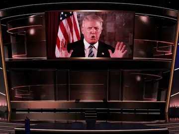 Donald Trump, tras ser nominado candidato republicano Donald Trump, tras ser nominado candidato republicano