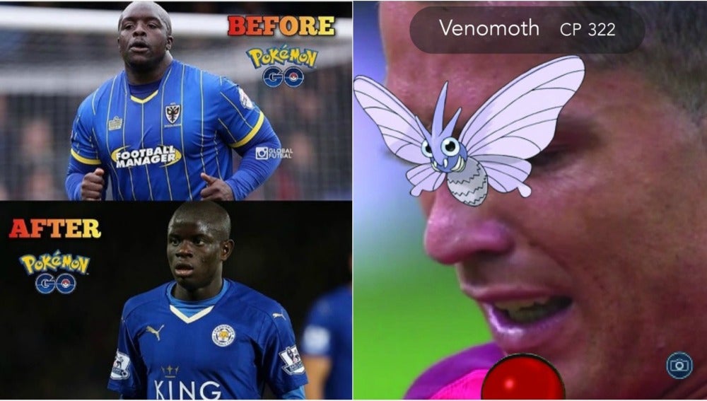 Pokemon Go en el mundo del fútbol