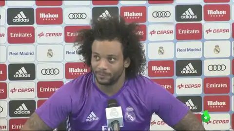 Marcelo bromea sobre la lesión de CR7 Marcelo bromea sobre la lesión de CR7