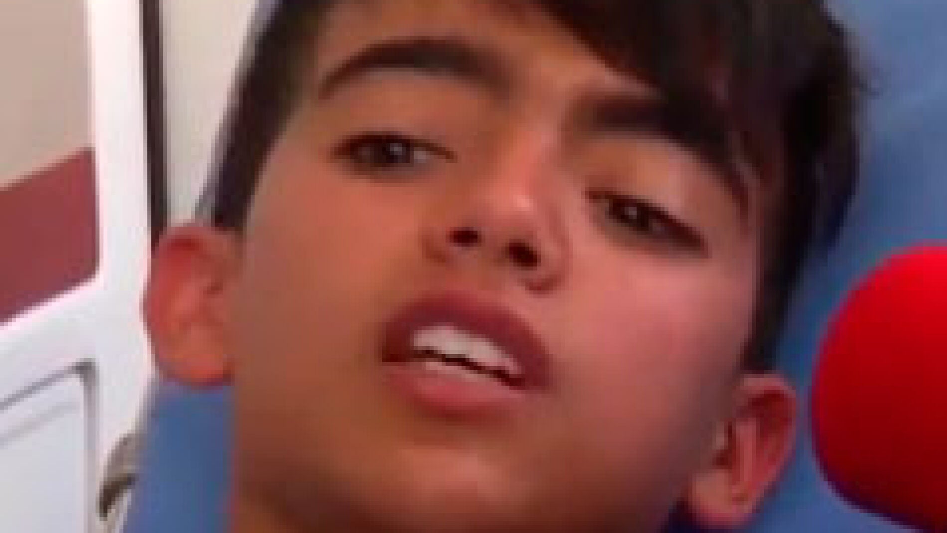 Juan, el joven rescatado