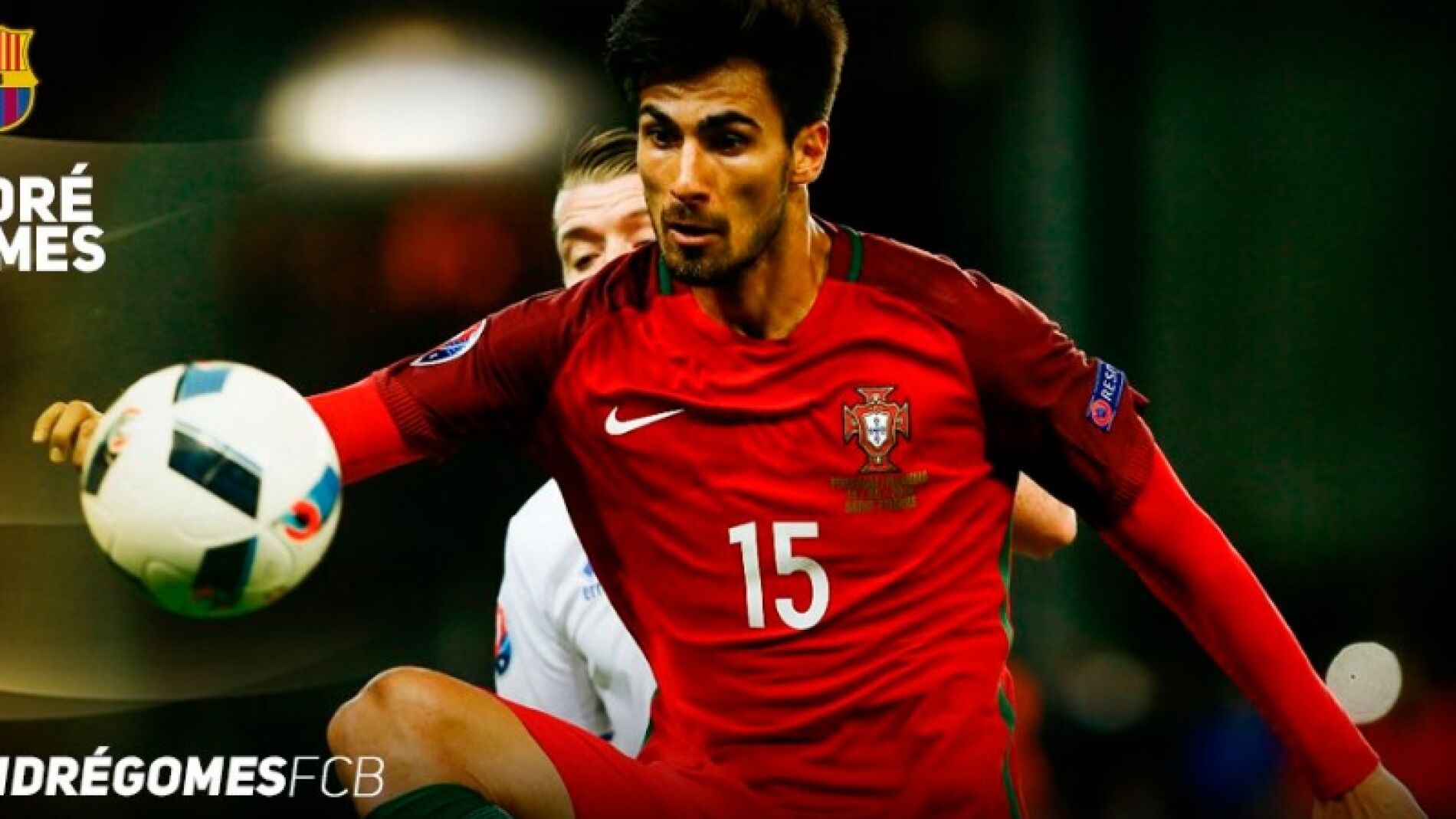 Andr&eacute; G&oacute;mes, nuevo jugador del FC Barcelona