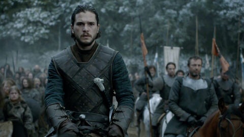 Jon Snow en la sexta temporada de 'Juego de Tronos'. 