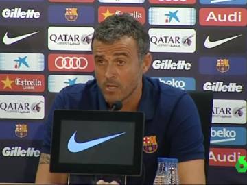 Luis Enrique habla sobre la condena a Messi