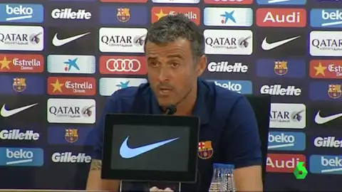 Luis Enrique habla sobre la condena a Messi Luis Enrique habla sobre la condena a Messi