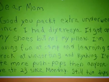 Carta del niño. Carta del niño.