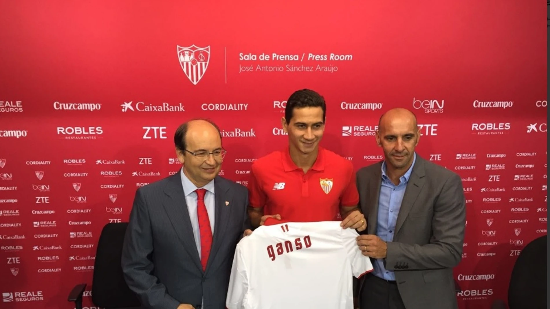 Ganso, presentado como jugador sevillista Ganso, presentado como jugador sevillista