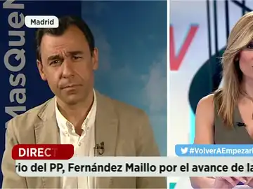 Maíllo y Sandra Golpe. Maíllo y Sandra Golpe.