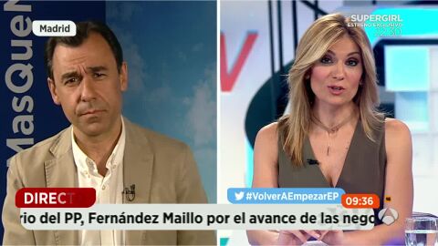 Ma&iacute;llo y Sandra Golpe.