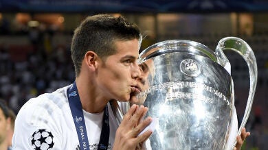 James deja un mensaje a Zidane: 