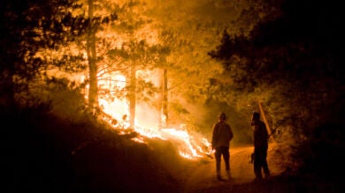 Un muerto y 18 casas destruidas por el incendio en California