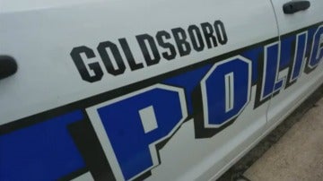 Coche de la policía de Goldsboro, en Carolina del Norte, USA