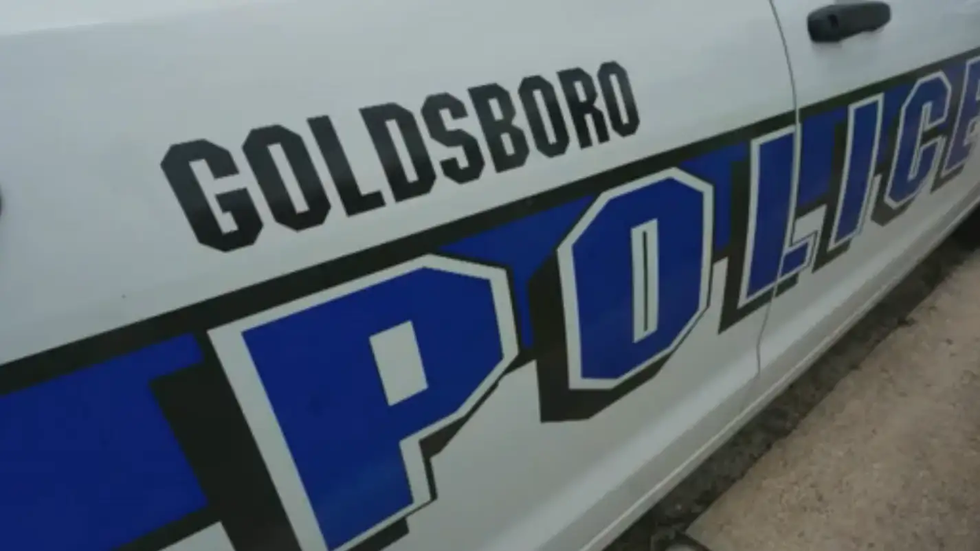 Coche de la policía de Goldsboro, en Carolina del Norte, USA Coche de la policía de Goldsboro, en Carolina del Norte, USA