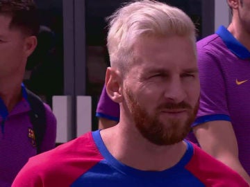 Messi, con su nuevo look