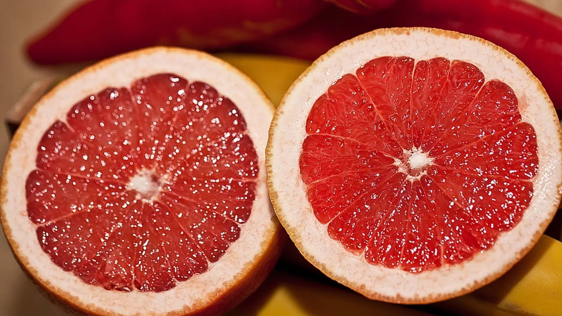 El pomelo, especialista en alejar el hambre.