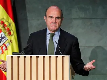 El ministro de Economía en funciones, Luis de Guindos El ministro de Economía en funciones, Luis de Guindos