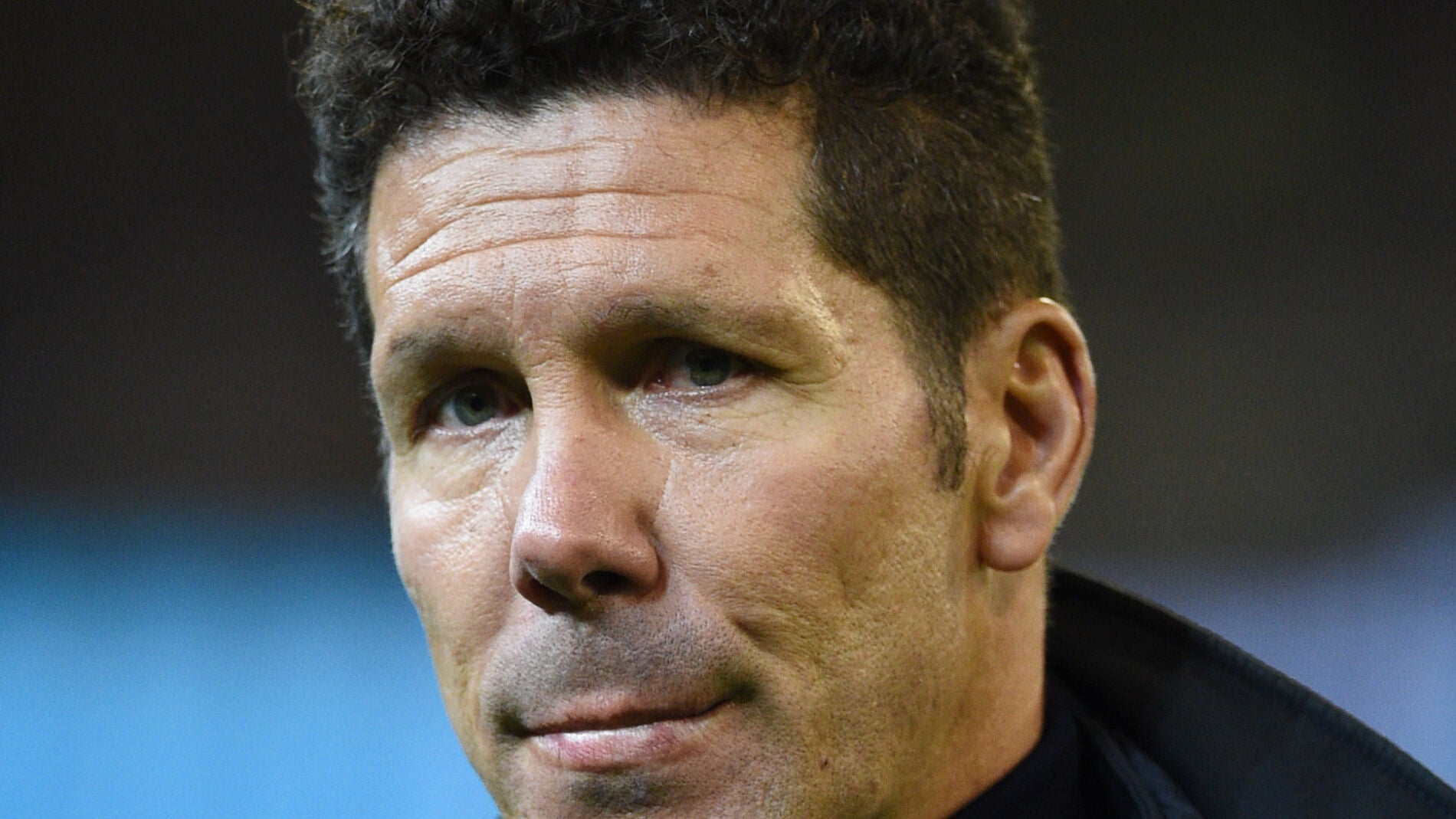 Simeone en el partido ante el Tottenham