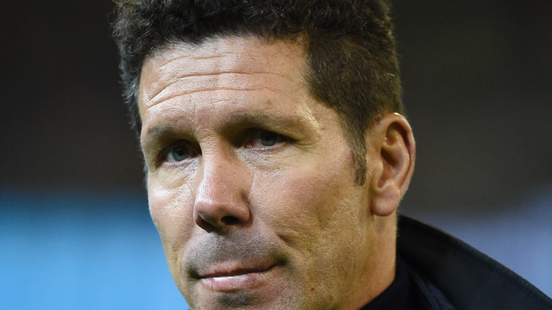 Simeone en el partido ante el Tottenham Simeone en el partido ante el Tottenham